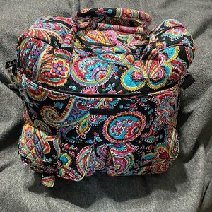 Vera Bradley travel overnight weekend bag- like new!